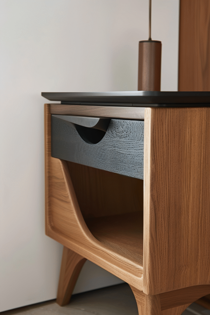 Enhance Your Home with Stunning Black Woodwork in the Hallway